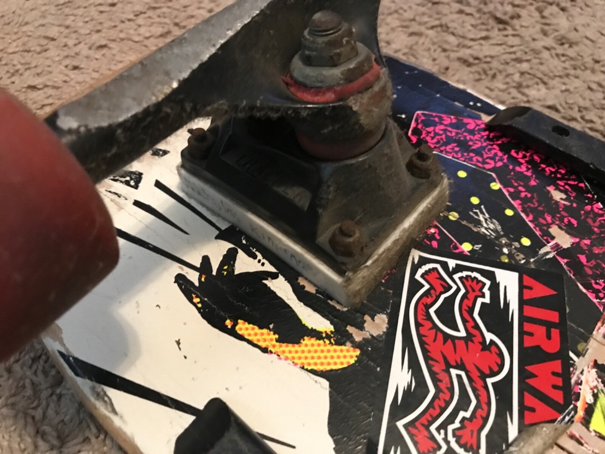 Vintage 1986 Vision Psycho Stick Skateboard Deck Rare OG Tracker