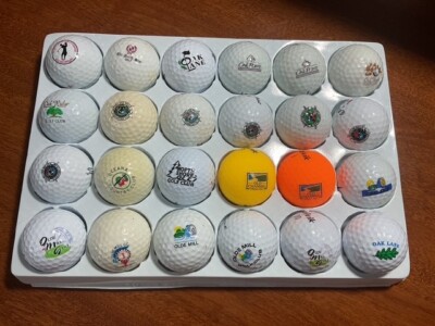 MICHIGAN N O GOLF COURSE: LOGO BALLS