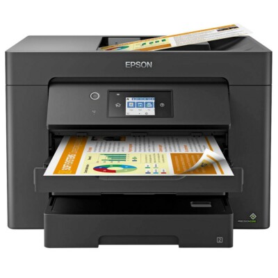 Epson WorkForce WF-7835DTWF Multifunktions-Drucker - Schwarz - DEMO S11