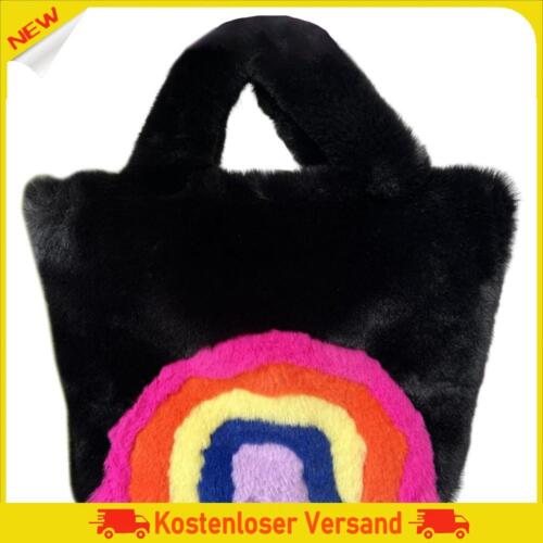 Niedliche Damen-Handtasche mit Schnallenverschluss, Wintertaschen für Shopping u - Picture 1 of 8