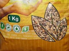 Premium Mix Germinate Health Seed Mix for Poultry Birds Canary 1kg - 2.20 Lbs