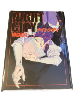 NIGHT CITY MAGAZINE Cyberpunk Edgerunners Staff Art Book Trigger