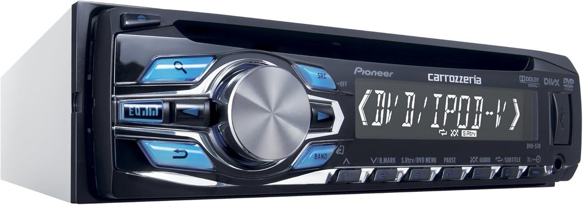 Carrozzeria Pioneer Car Audio 1 DIN CD/DVD/USB with Remote