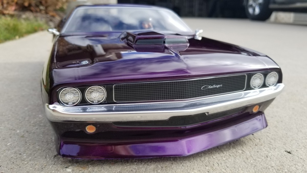 HPI 1/10 1970 ダッジ チャレンジャー (200mm) クリアボディ 105106