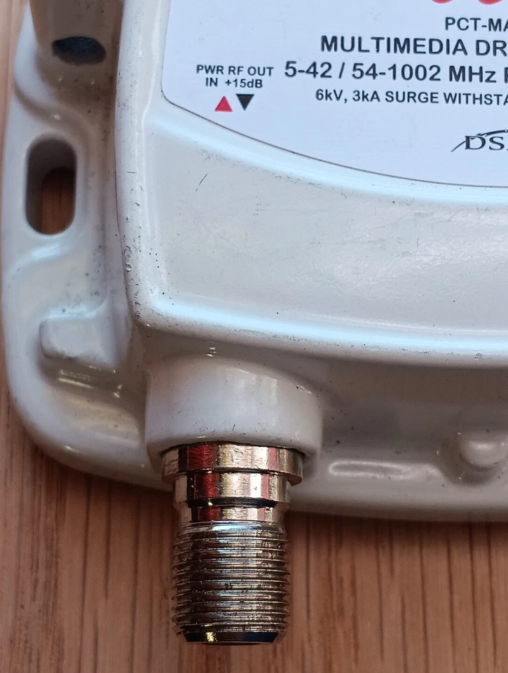 PCT-MA2-M 15dB Gain Multimedia Drop Amplifier RF Signal Booster DSM - Image 4 of 4