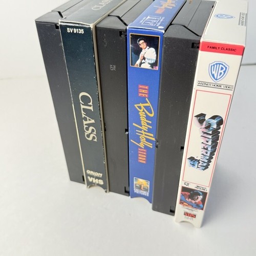 6 VHS Movies~Buddy Holly~King Kong~Flintstones~Class~Planet of Apes~Pre-Owned - Picture 7 of 13