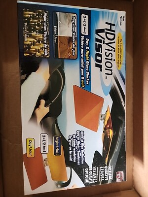 The Original HD Visor Day/Night Anti Glare Visor Clip On Vision Car Vehicle