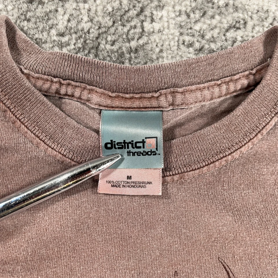 Camisa De Colección Colorado Para Hombres Mediana Marrón Cuello Redondo Y2K Estes Park Logo Alce Divertida Foto 4 de 4