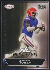 2021 SAGE Premier Draft High Series Kadarius Toney Rookie Next Level RC #155