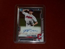 2021 Bowman Chrome Draft Auto Tommy Mace
