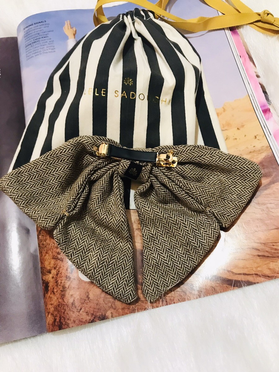 Lele Sadoughi Bow Ribbon Hair Clip, Brand New, Cute, Comes W  display picture 1