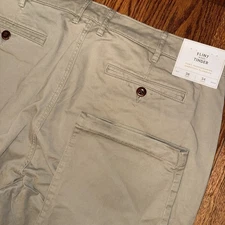 NWT Flint And Tinder 365 Chino Pants Men’s 38x34 Slim Fit Khaki Stretch Straight