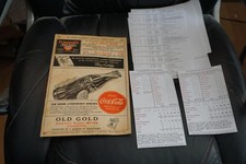 1939 REDS AT CARDINALS PROGRAM DH SPLIT WINS HR FREY & McCORMICK  DIZZY DEAN