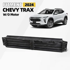 Front Lower Radiator Grille Air Shutter Assembly For 2024 Chevy Trax W/O Motor