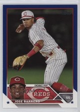 2023 Topps Update Retail Royal Blue Jose Garcia Jose Barrero #US273 0e2x