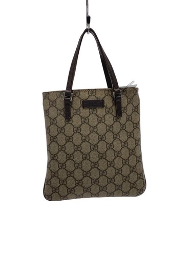 GUCCI Handbag PVC BEG 114600 Used