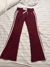 Abercrombie Fitch Women's Vintage Y2K Boot Cut Sweatpants XS EUC RARE Limited