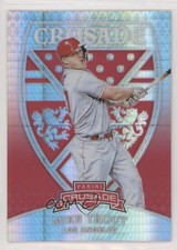 2018 Panini Chronicles Crusade Hyper Prizm 28/299 Mike Trout #19 uk2