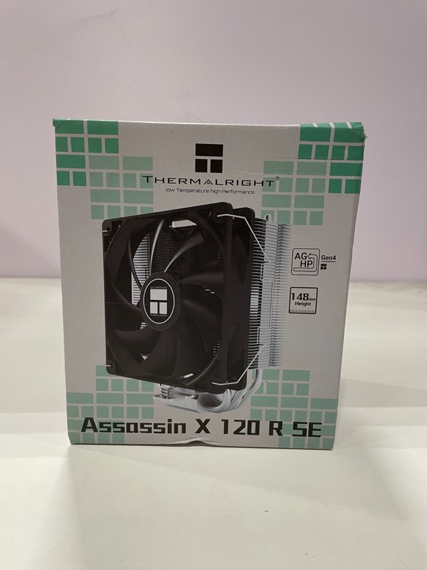 Thermalright Assassin X120 Refined SE CPU Air Cooler, 4 Heat Pipes, TL-C12C PWM