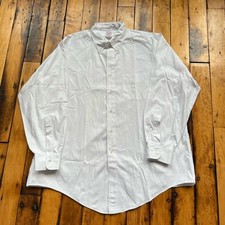 VTG Brooks Brothers Makers Mens 17-6 Made USA White OCBD Oxford Button Down Read