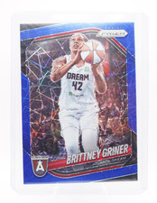 2025 WNBA Prizm #46 Brittney Griner Blue Velocity PRIZM Atlanta Dream
