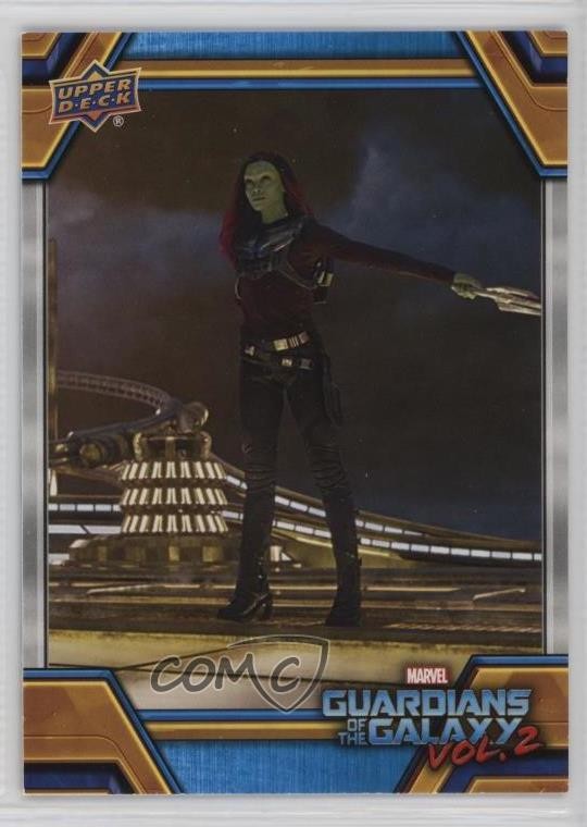 2017 Marvel Guardians of the Galaxy Volume 2 Gamora Most Dangerous Woman in 0y59