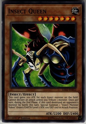 Insect Queen Common Legendary Duelists: Ancient Millennium LED2-EN012 MP