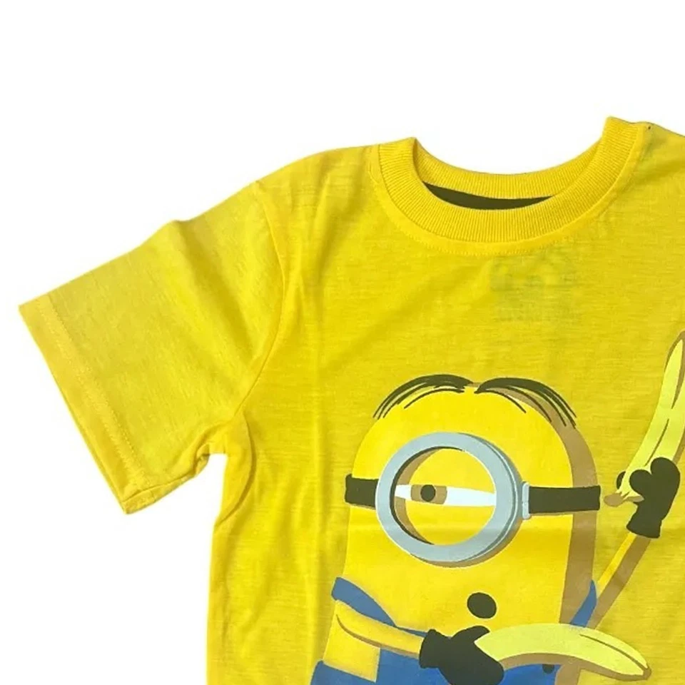 Despicable Me Minion Powered Little Boy's Graphic Print T-Shirt Size 4 NWT - Image 3 of 4
