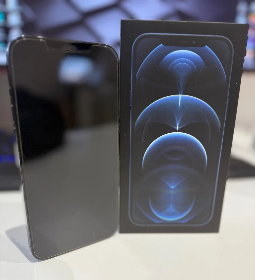 Apple iPhone 12 Pro Max - 128GB - Pacific Blue (Ohne Simlock) - Bild 2 von 4