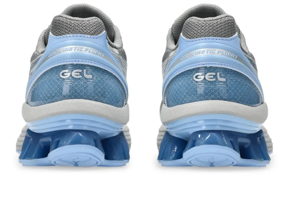 Asics Gel-Kinetic Fluent (Size 9.5) "Steel Grey/Clay Grey/Blue" Men's Sneakers thumbnail 5