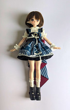 1:4 BJD Mädchen Puppe brünette Bob Haare, b...