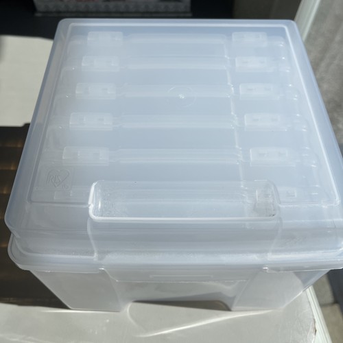 Iris Photo or Craft Storage Case with 6 Individual Inner Cases 5” x 7”, Unused - Picture 1 of 4