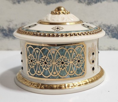 Vintage Mable LENOX SKU#6028427 Majestic Royal Mable Box Trinket Jewelry
