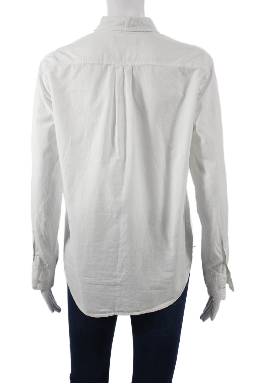 Everlane Women Basic Collared Button-Up Long Slee… - image 3