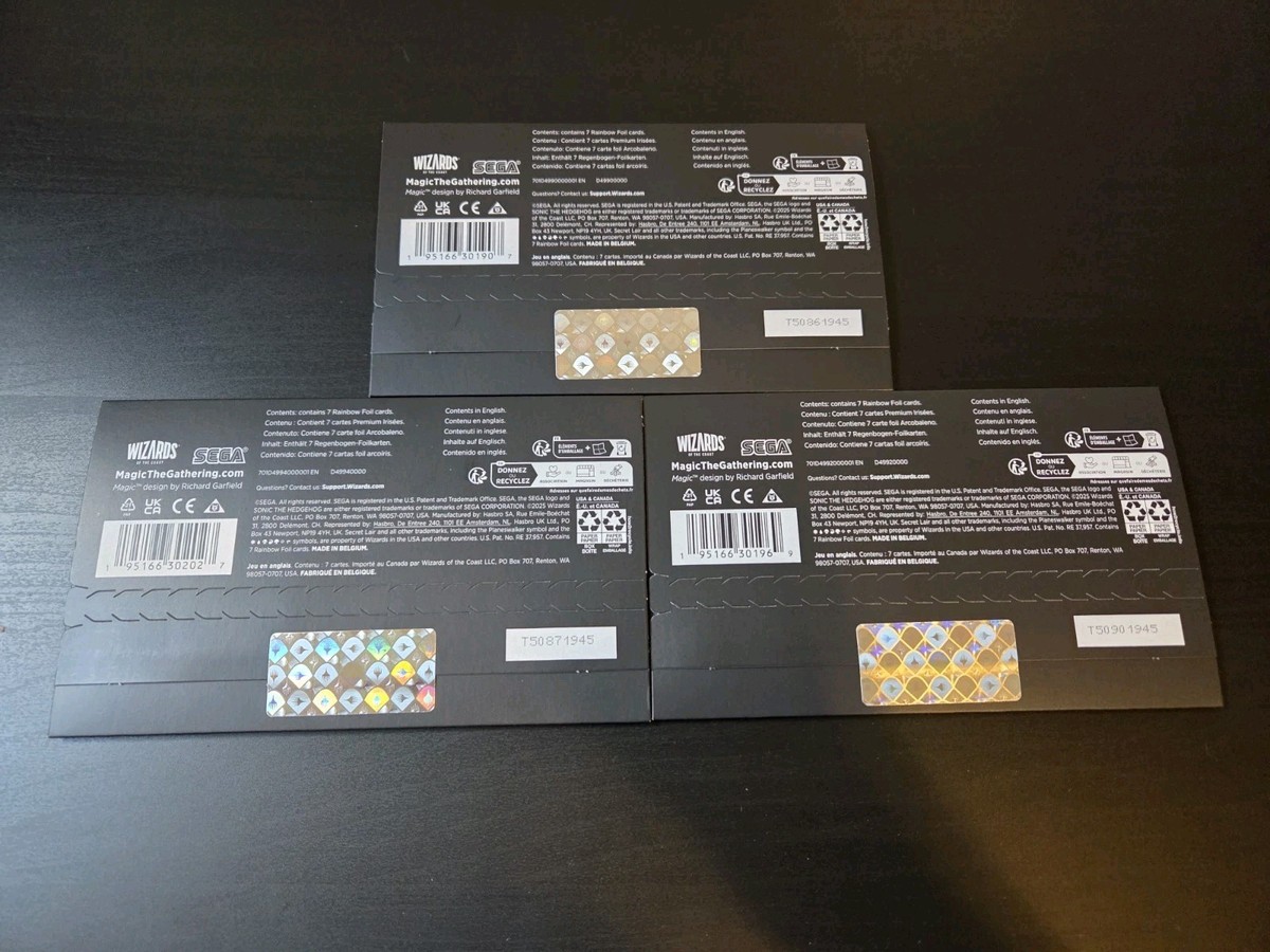 MTG Sonic the Hedgehog他Foil7枚セット MTG Sonic the Hedgehog他Foil7枚セット - メルカリ