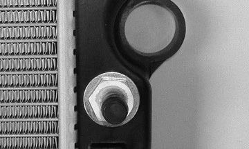 Radiador para 03-08 Toyota 4Runner 4.7L V8 automático doble fila 16400-50300 Foto 4 de 4