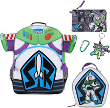 Toy Story Buzz Lightyear 16" Novelty Backpack with Lunch Box