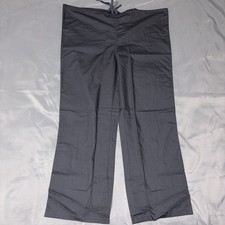 AllHeart Size XL-T Unisex Drawstring Scrub Pants Straight Leg Gray