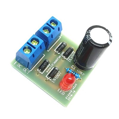 IN4007 Vollwellenbrückengleichrichter Suite 1A AC / DC-Stromrichter DIY-Kits