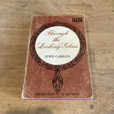 1ST INTNL POCKET LIB PRINT Lewis Carroll THROUGH THE LOOKING GLASS Paperback