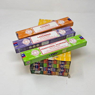 Räucherstäbchen Nag 12er Pack 1 Karton Original Satya Baba Original Düfte