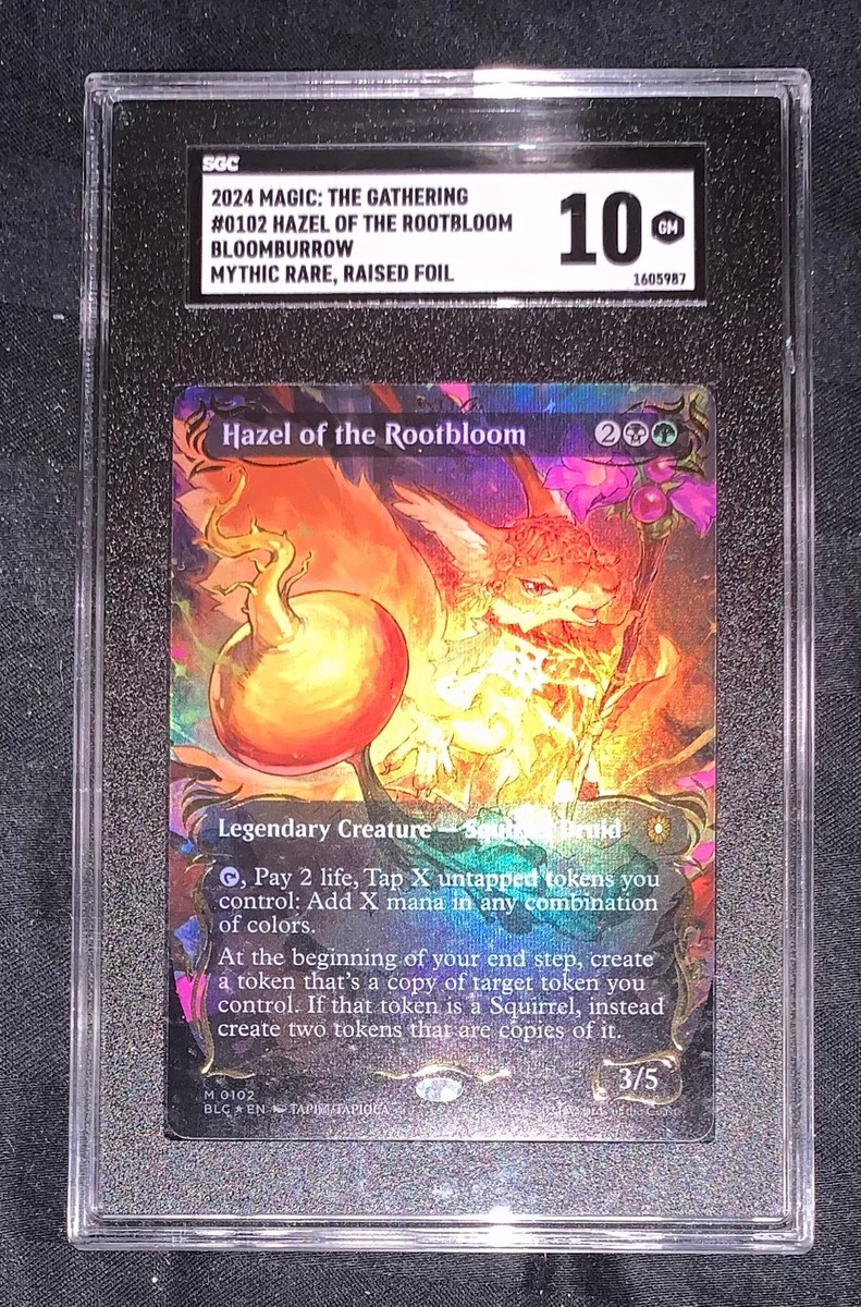 Hazel of the Rootbloom (Borderless) (Raised Foil) Commander