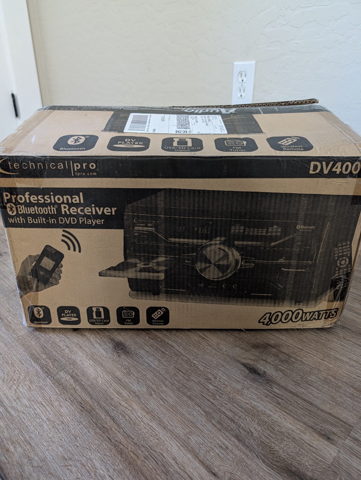 Technical Pro Professional 4000w Receiver/Amplifier/DVD Play