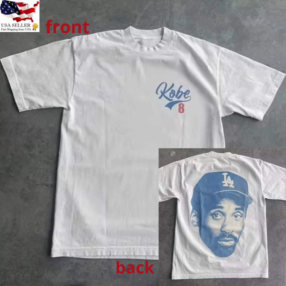 Kobe Bryant “Dodgers” Tee – Tribute Streetwear Essential Vintage T