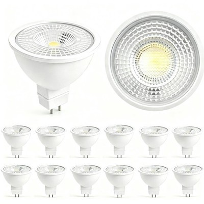 MR16 LED Bulb, 12&36V Low-Voltage GU5.3 LED Bulbs, 3000K LED Light Bulbs. Sui...