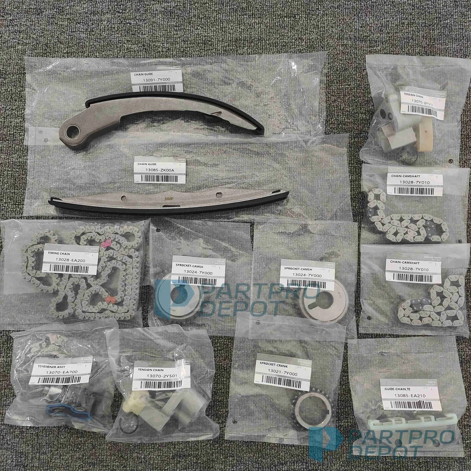Timing Chain Kit For 05-19 Nissan Frontier NV2500 Xterra 4.0L VQ40DE - Image 3 of 4