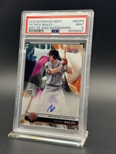 2020 Bowman’s Best Best Of 2020 Autographs Patrick Bailey Auto Graded PSA 9