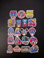 Retro Sci Fi Consumer Satire Vinyl Stickers Horror Punk Laptop Car Decals Retro Sci Fi Consumer Satire Vinyl Stickers Horror Punk Laptop Car Decals