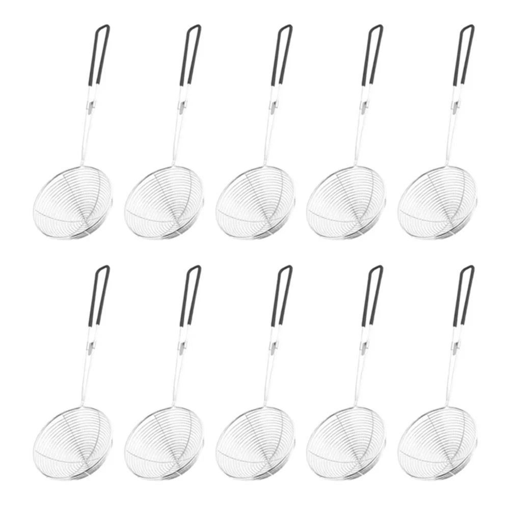 Hot Pot Strainer Scoops Stainless Steel Hot Pot Strainer Spoons Mesh