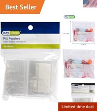 Moisture-Proof, Durable Pill Organizer Pouches - Perfect for Vitamins  Meds